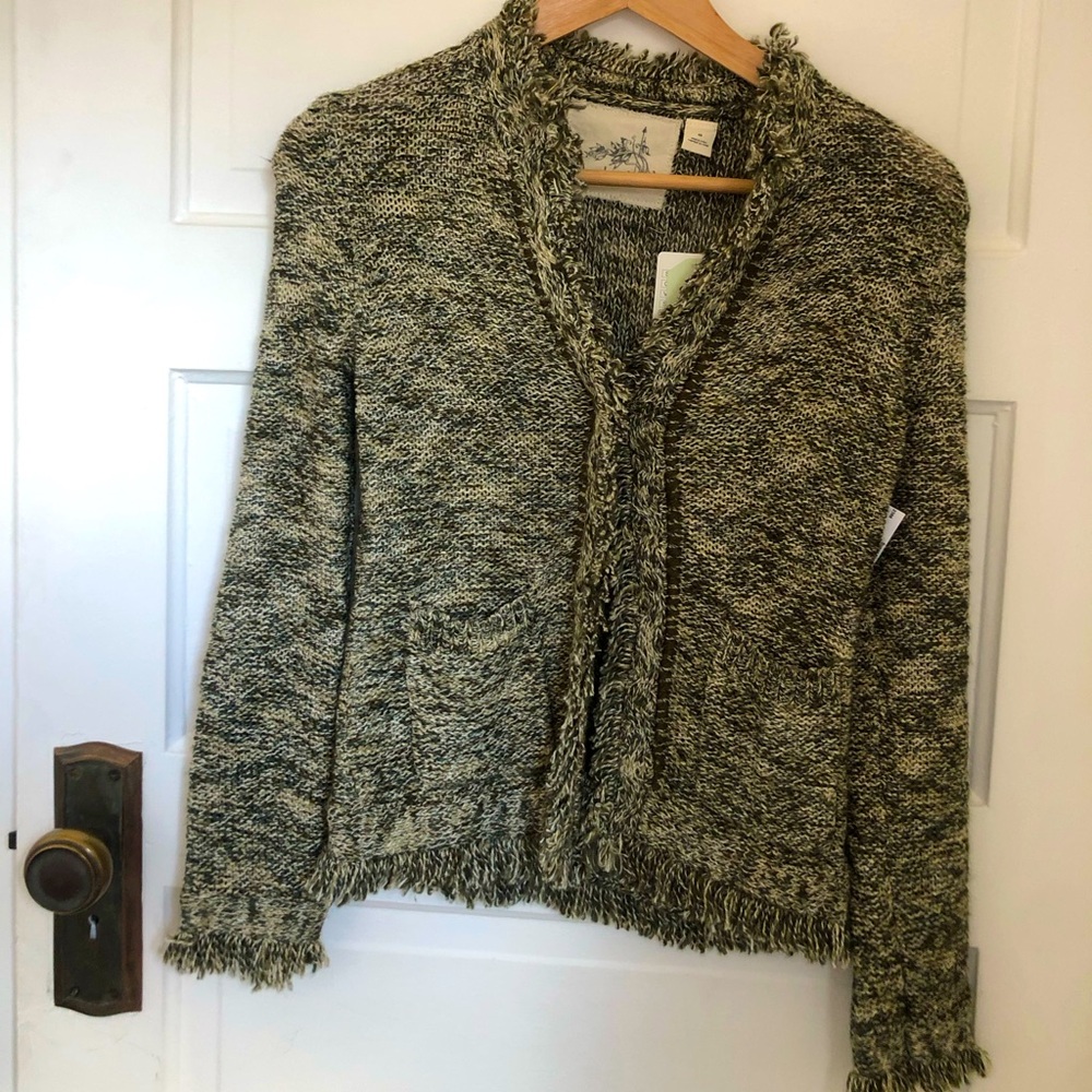 NWT Anthropologie knitted vest